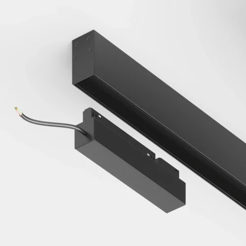 Блок питания встраиваемый 100W для Magnetic track system TRX010DR2-100B Maytoni чёрный в стиле для светильников серии Magnetic track system подвесной встраиваемый накладной gravity магнитная магнитный
