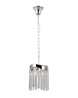 Светильник подвесной Wave V10771-1P Moderli прозрачный 1 лампа, основание хром в стиле модерн классика 
