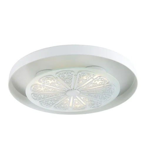 Светильник потолочный LED Incarnatio 2601-3C Favourite белый 3 лампы, основание серебряное белое в стиле прованс  фото 3