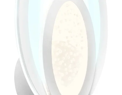 Бра LED FA421 Ambrella light белый на 1 лампа, основание белое в стиле хай-тек  фото 2