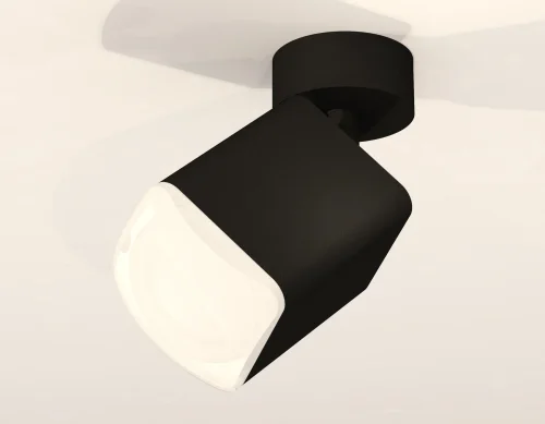 Светильник накладной Techno spot XM7813023 Ambrella light чёрный 1 лампа, основание чёрное в стиле хай-тек современный квадратный фото 2
