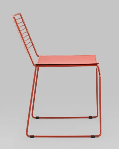 Стул обеденный Danny, бордовый, с подушкой УТ000038987 Stool Group, /, ножки//, размеры - *770***450*680 фото 5