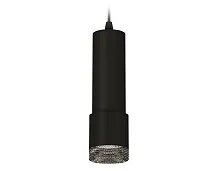 Светильник подвесной XP7402002 Ambrella light чёрный 1 лампа, основание чёрное в стиле модерн хай-тек трубочки