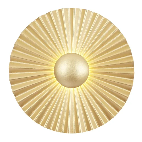 Бра LED HOLA AP4W LED D250 Crystal Lux золотой на 1 лампа, основание золотое в стиле современный отражённый свет фото 4