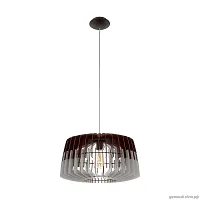 Светильник подвесной Artana 96956 Eglo серый чёрный 1 лампа, основание чёрное в стиле кантри современный 
