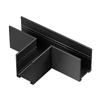 Соединитель "T" Vector 135308 Novotech чёрный в стиле хай-тек современный для светильников серии Vector vector 220в накладной Соединитель "T" Vector 135308 Novotech чёрный в стиле хай-тек современный для светильников серии Vector vector 220в накладной