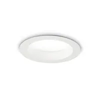 Светильник точечный LED BASIC FI WIDE 20W 4000K Ideal Lux белый на 1 лампу, основание белое в стиле современный 