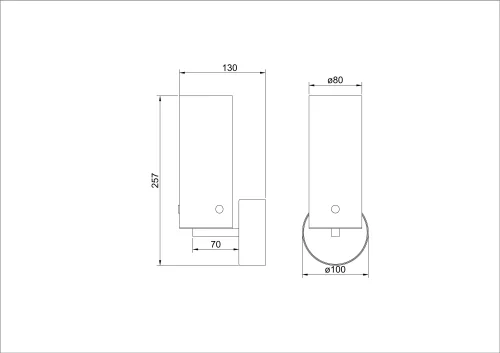 Бра LED Lanterna A3606AP-8BK Arte Lamp янтарный прозрачный на 1 лампу, основание чёрное в стиле современный фото 2