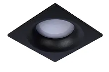 Светильник точечный Ziva 09924/01/30 Lucide чёрный 1 лампа, основание чёрное в стиле современный 