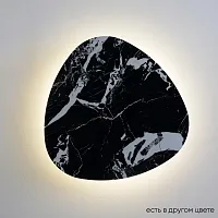 Бра LED BILBAO AP12W LED D500 BLACK Crystal Lux чёрный на 1 лампу, основание чёрное в стиле современный отражённый свет