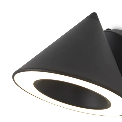 Бра LED Etro FR6141WL-L7B Freya чёрный на 1 лампу, основание чёрное в стиле современный хай-тек фото 3