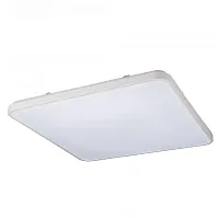 Светильник потолочный Agnes Square 8114-NW Nowodvorski белый на 1 лампу, основание белое в стиле современный Светильник потолочный Agnes Square 8114-NW Nowodvorski белый на 1 лампу, основание белое в стиле современный