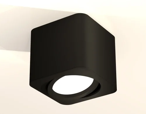 Светильник накладной Techno Spot XS XS7806010 Ambrella light чёрный 1 лампа, основание чёрное в стиле хай-тек современный квадратный фото 2