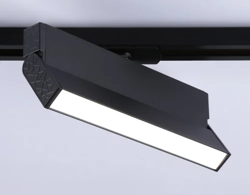 Трековый светильник однофазный LED Track System GL6808 Ambrella light чёрный для шинопроводов серии Track System фото 3