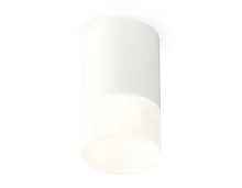 Светильник накладной Techno spot XS7421025 Ambrella light белый 1 лампа, основание белое в стиле хай-тек современный круглый