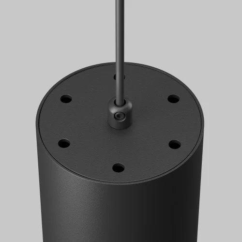 Светильник подвесной LED Vol P100PL-20W4K-B Maytoni чёрный 1 лампа, основание чёрное в стиле современный хай-тек трубочки фото 6