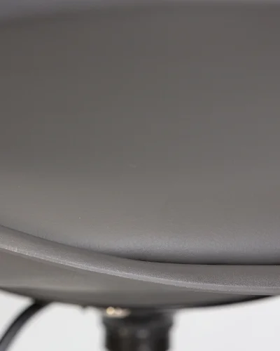 Офисное кресло набор 2 шт. SET-2 635DPP-LMZL MICKEY, цвет темно-серый (GR-04) Dobrin, /экокожа, ножки/металл/хром, размеры - 810*915***670*670 фото 9