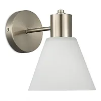Бра Arki SLE1561-101-01 Evoluce белый 1 лампа, основание никель в стиле современный 