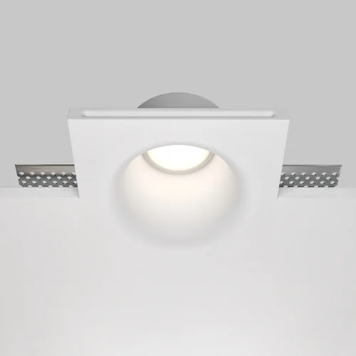 Светильник точечный Gyps DL001-1-01-W Maytoni белый 1 лампа, основание белое в стиле современный  фото 5
