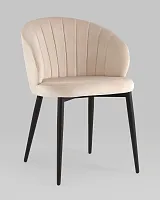 Стул Lastura велюр молочный УТ000039133 Stool Group, /, ножки//, размеры - *770***530*570