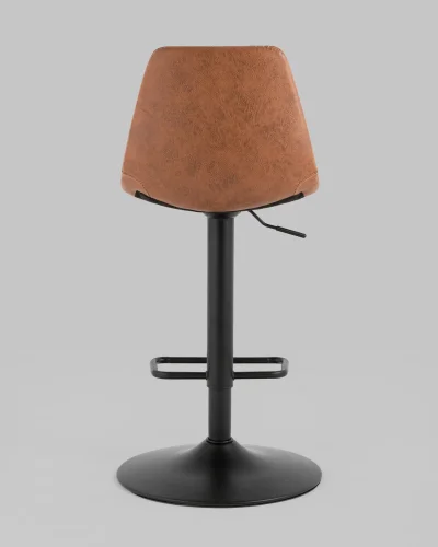 Стул барный Code, экокожа, коричневый УТ000038966 Stool Group, /, ножки//, размеры - *1120***450*485 фото 5