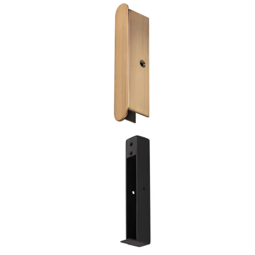 Фиксатор с заглушкой для конечного элемента линии Fino Xs 7154/1F Odeon Light бронзовый на 1 , основание бронзовое в стиле хай-тек 