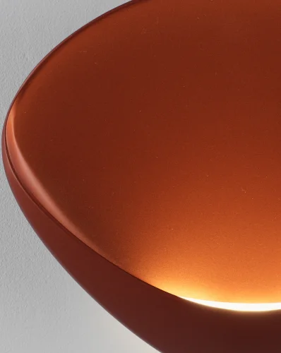 Бра LED Kelly V11654-WL Moderli коричневый на 1 лампу, основание коричневое в стиле современный фото 6