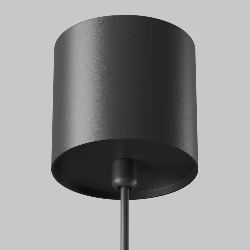 Светильник подвесной LED Vol P100PL-20W4K-B Maytoni чёрный 1 лампа, основание чёрное в стиле современный хай-тек трубочки фото 7