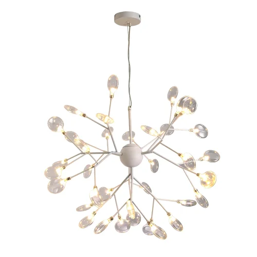 Люстра подвесная Candy A7274SP-36WH Arte Lamp белая на 36 ламп, основание белое в стиле флористика современный ветви
