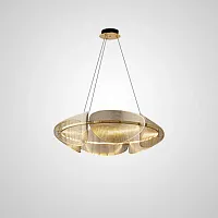 Люстра подвесная KEARNEY D56 Gold 197801-23 ImperiumLoft золотая на 6 ламп, основание золотое в стиле современный 