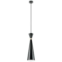 Светильник подвесной Dumo 816317 Lightstar чёрный 1 лампа, основание чёрное в стиле современный арт-деко 
