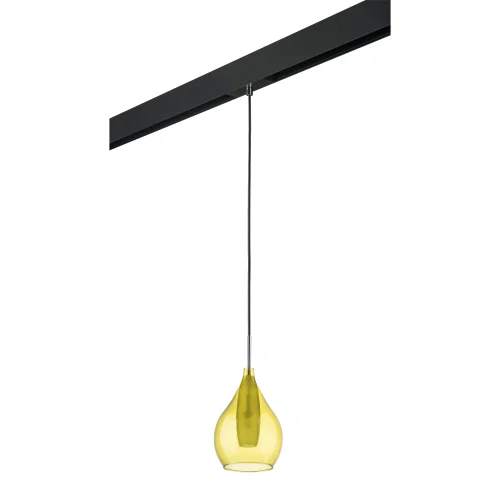 Светильник для 1-фазного трека PRO803038 Pentola PRO Lightstar зелёный жёлтый для шинопроводов серии Pentola PRO чёрный