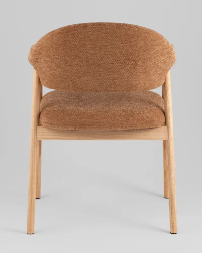 Стул обеденный Tavu с деревянными ножками, терракотовый УТ000041728 Stool Group, /, ножки//, размеры - ***** фото 8