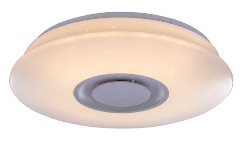 Светильник потолочный LED Tune 41341-12 Globo белый 1 лампа, основание белое в стиле модерн хай-тек 