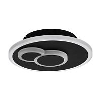 Светильник потолочный LED Cadegal 30659 Eglo чёрный 1 лампа, основание чёрное в стиле модерн 
