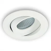 Светильник точечный LED Альфа CLD001NW0 Citilux белый 1 лампа, основание белое в стиле модерн 