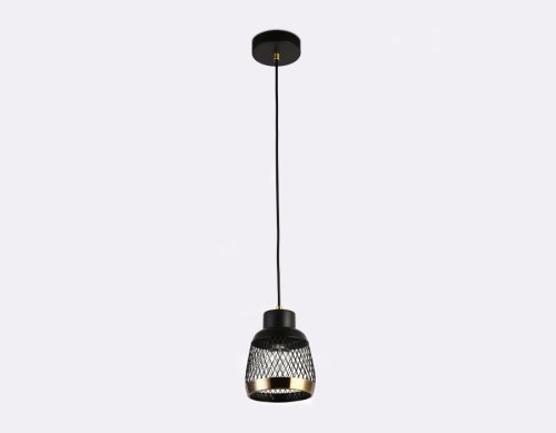 Светильник подвесной TR8005 Ambrella light чёрный 1 лампа, основание чёрное в стиле модерн лофт  фото 2