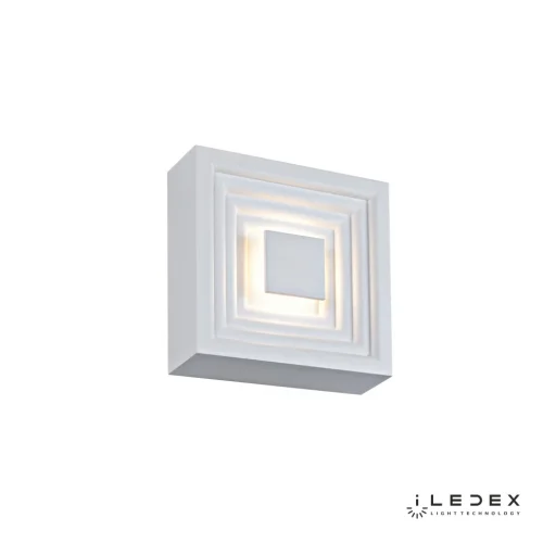 Бра LED Eclipse SMD-926406 WH-3000K iLedex белый на 1 лампу, основание белое в стиле хай-тек современный фото 2