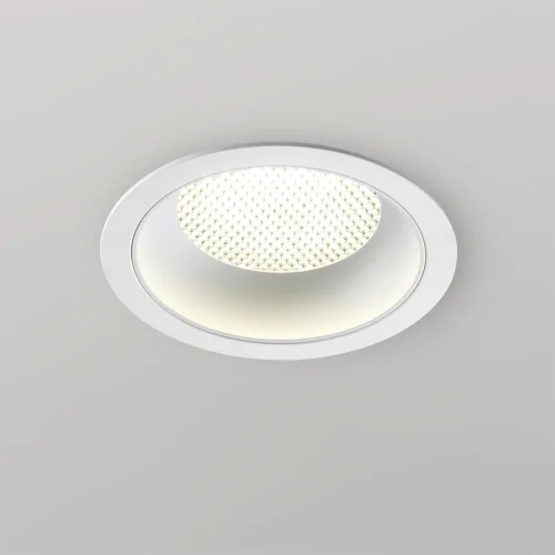 Светильник точечный Gemini 371003 Novotech белый на 1 лампу, основание белое в стиле современный хай-тек круглый фото 4