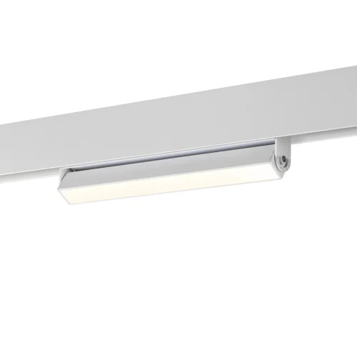 Трековый светильник для низковольтного шинопровода LED Flum 358538 Novotech белый для шинопроводов серии Flum белый фото 4