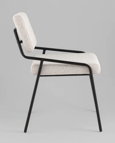 Стул Теллинг шенилл серо-бежевый УТ000041943 Stool Group, /, ножки//, размеры - ***** фото 2