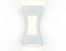 Настенный светильник LED ST4527 Ambrella light уличный IP54 белый 1 лампа, плафон белый в стиле хай-тек современный LED