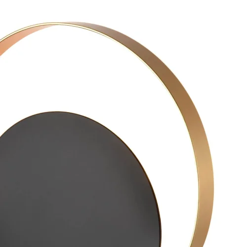 Бра Saturno VL5764W11 Vele Luce латунь чёрный на 1 лампу, основание чёрное в стиле современный фото 3 Бра Saturno VL5764W11 Vele Luce латунь чёрный на 1 лампу, основание чёрное в стиле современный фото 3