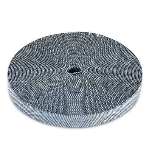 Ремень с токопроводящими жилами серый 10м Band ST401.809.00 ST-Luce серый в стиле для светильников серии Band band - текстильная