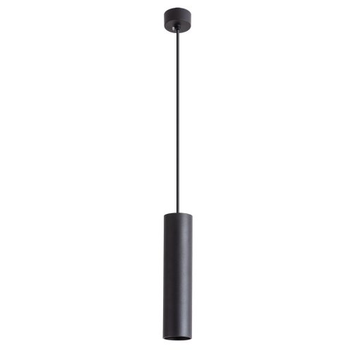 Светильник подвесной Sirius A1524SP-1BK Arte Lamp чёрный 1 лампа, основание чёрное в стиле современный трубочки