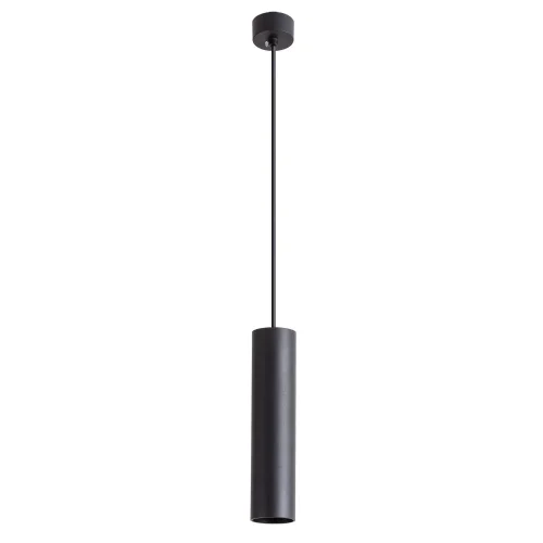 Светильник подвесной Sirius A1524SP-1BK Arte Lamp чёрный на 1 лампу, основание чёрное в стиле современный трубочки
