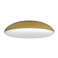 Светильник потолочный Kazz 8148 Mantra белый золотой 6 ламп, основание золотое в стиле современный тарелка
