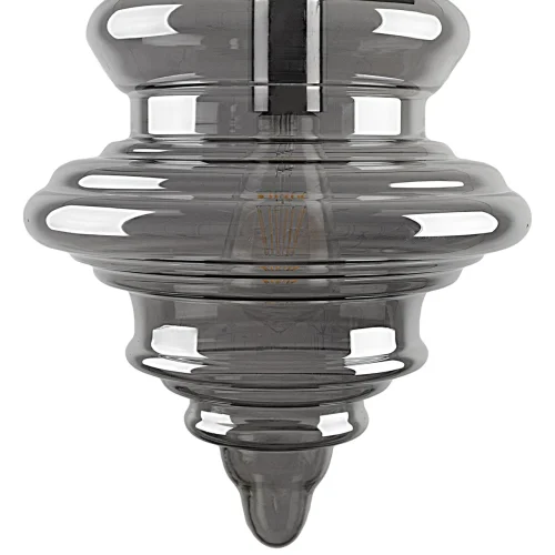 Светильник подвесной La Scala 2075-A LOFT IT чёрный 1 лампа, основание хром в стиле современный выдувное фото 7