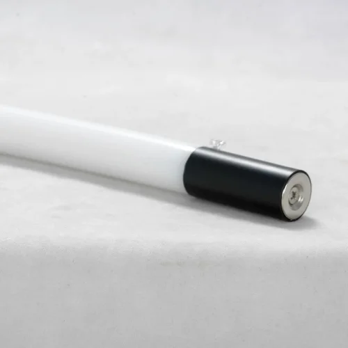 Торшер LED LSP-0652 Lussole  белый 1 лампа, основание чёрное в стиле хай-тек
 фото 4