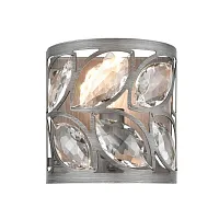 Бра Rosa VL3216W01 Vele Luce  1 лампа, основание серебряное в стиле арт-деко 